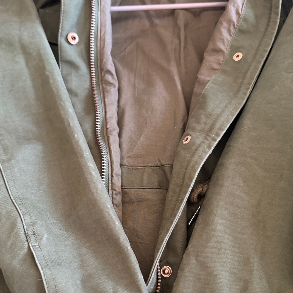 H&M Olive Utility Field Jacket - Picture 8 of 9